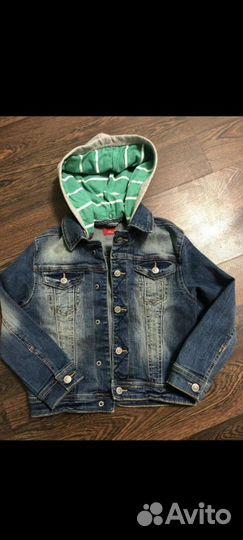 Джинсы и джинсовка Mothercare р104