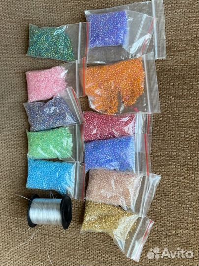 Бисер и леска