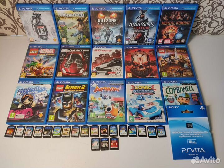 Игры и аксессуары для PS Vita