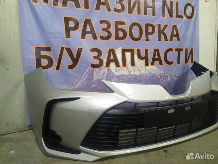 Toyota corolla бампер передний 2017-2020г