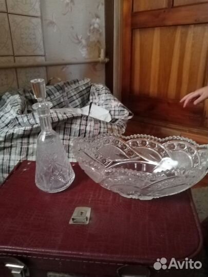 Вазы хрусталь СССР