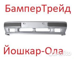 Бампер передний Ваз 2115 с Полосой /Кристалл 281