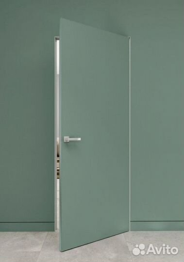 Межкомнатная скрытая дверь под отделку