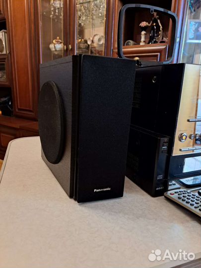 Музыкальный цеhтр panasonik рм-27. звук бомба