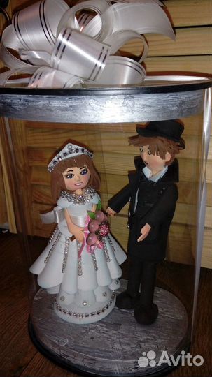 Куклы из фоамирана-подарок на свадьбу