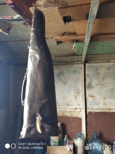 Кожаный чехол для охотничьего ружья