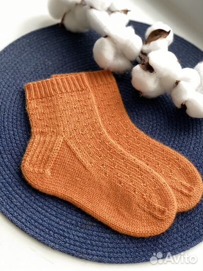 Шерстяные детские носки
