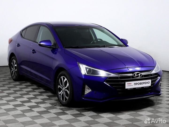 Hyundai Elantra 1.6 AT, 2019, 97 000 км