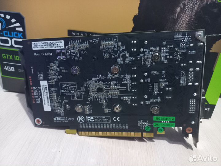 Видеокарта 1050ti