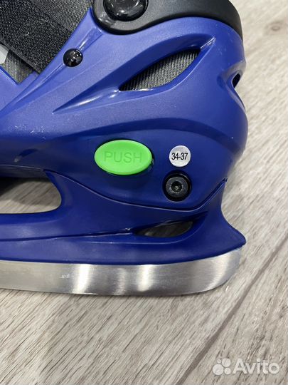 Коньки детские регулируемые