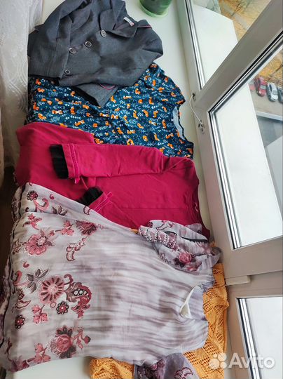 Вещи пакетом на девочку 140 146