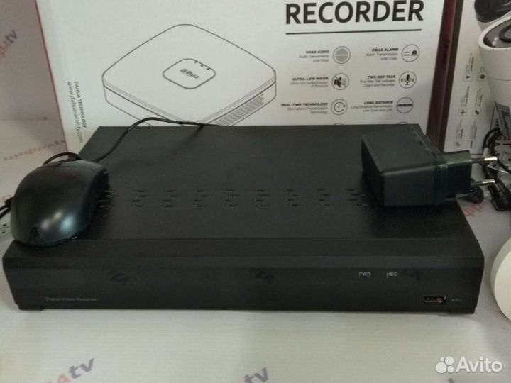 18 камер IP/CVI видеонаблюдения с микрофоном