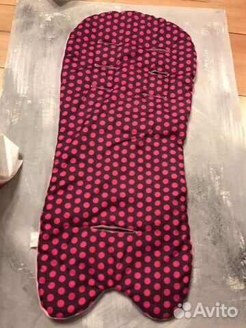 Матрасик вкладыш в коляску прогулочную