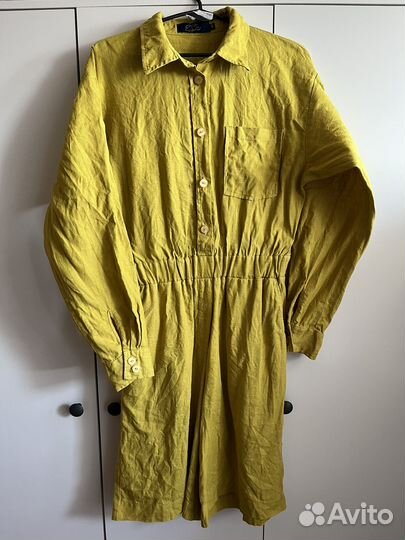 Комбинезон льняной 44 размер