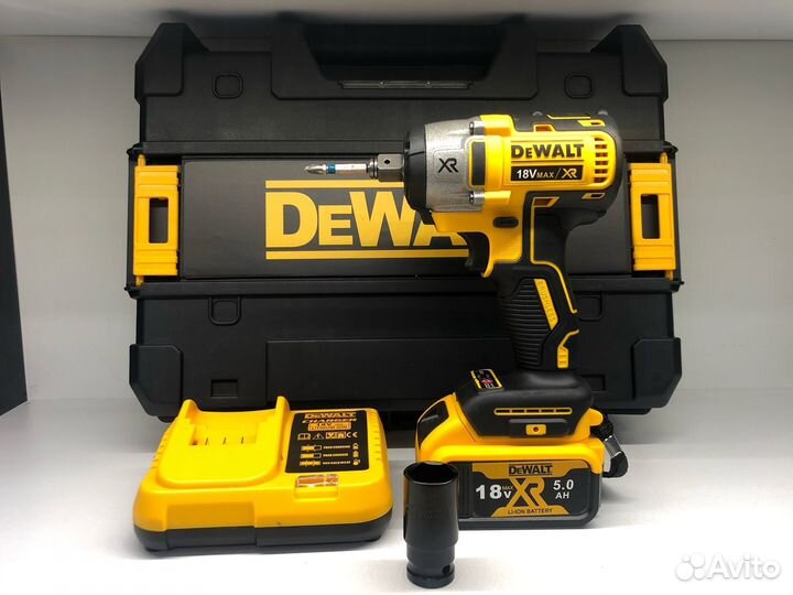 Набор Dewalt шуруповёрт- гайковерт + ушм Brushless