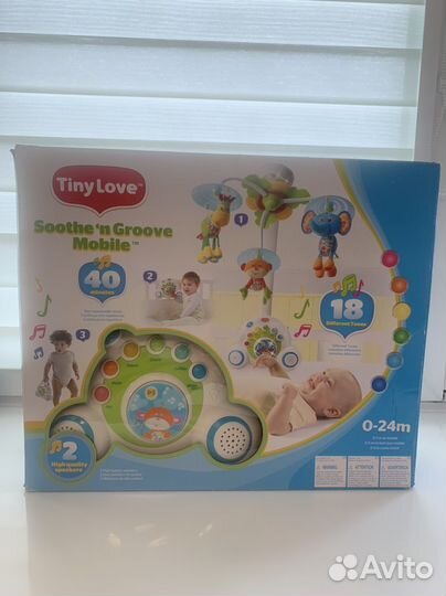 Мобиль на кроватку Tiny Love Бум Бокс