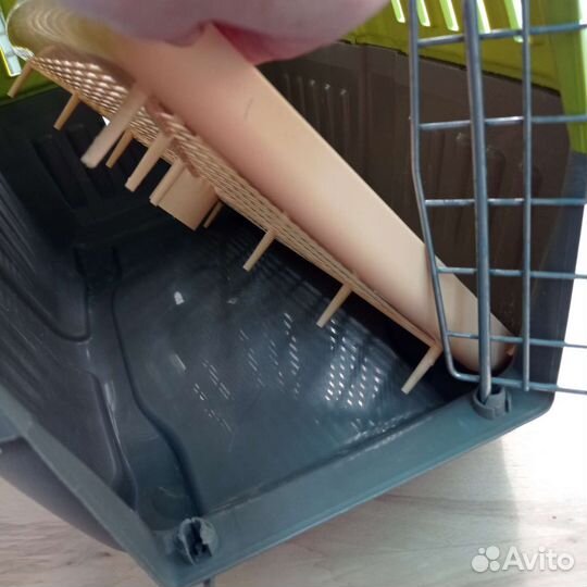 Переноска для кошек пластиковая бу