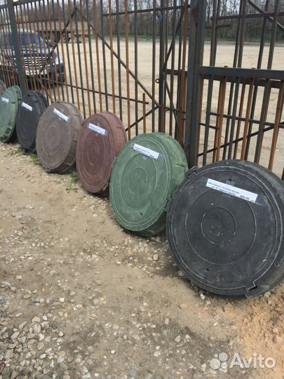 Люки канализационные полимерпесчаные