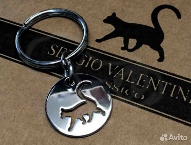 Брелок Sergio Valentini Бр 212 (Котик) металл хром
