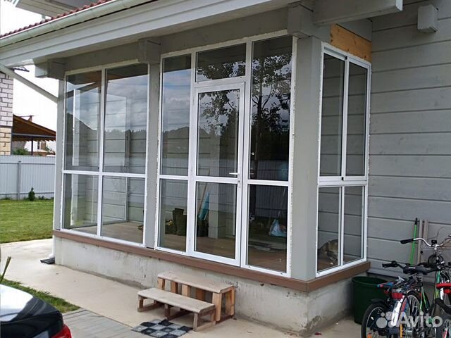 Веранда остекление