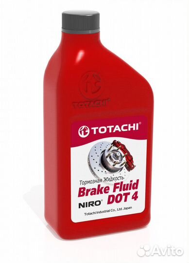 Жидкость тормозная niro Brake Fluid DOT-4 0.91кг