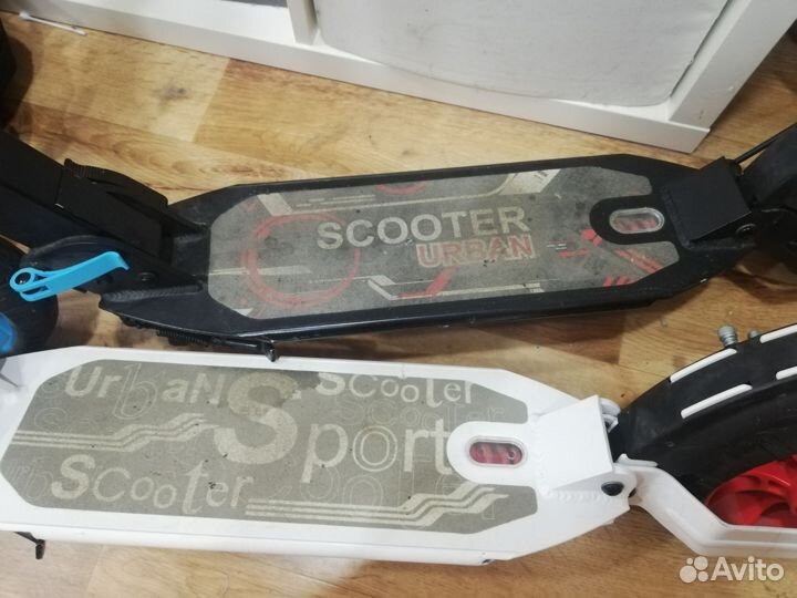 Самокат Urban с дисковым тормозом, складной