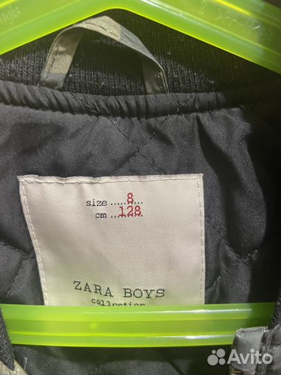 Бомбер для мальчика zara