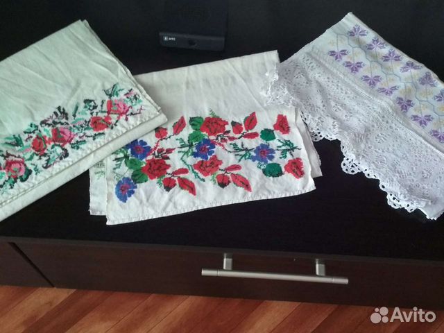 Рушник коравайный, свадебный лён