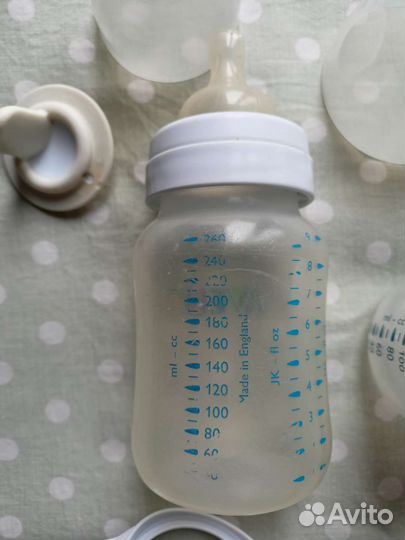 Бутылочки avent, ложка, соска