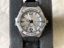 Часы casio MWA-100hd + силиконовый браслет