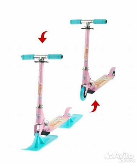 Самокат+ снегокат