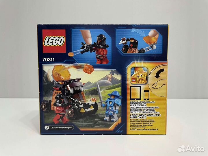 Lego Nexo Knights Безумная катапульта 70311 новый