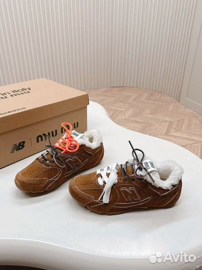 Кроссовки женские New Balance & Miu Miu