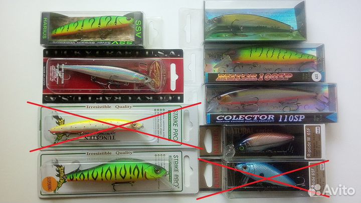 Воблеры и блесны новые