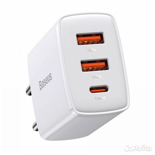 Зарядное устройство Baseus Super Si Quick 2U+C 30W