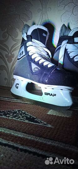 Коньки graf (граф) 99 super,хоккейные