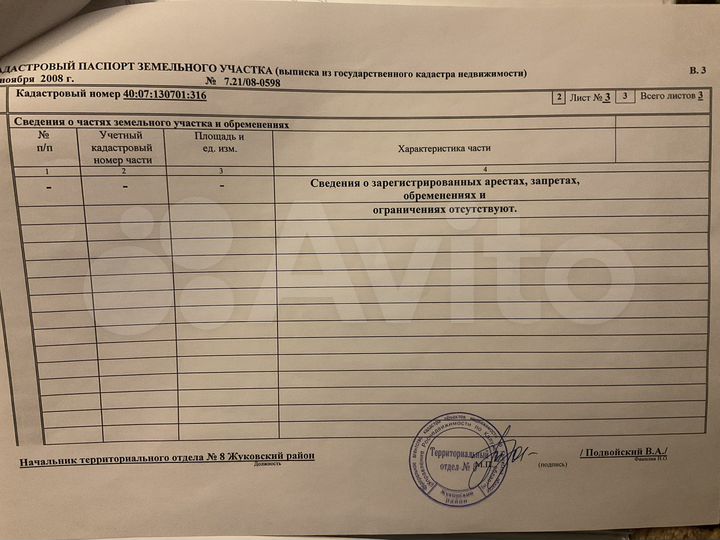 Участок 10 сот. (СНТ, ДНП)