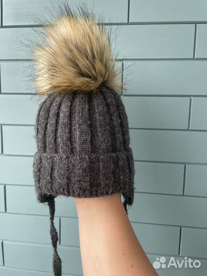 Зимняя шапка и снуд для малыша