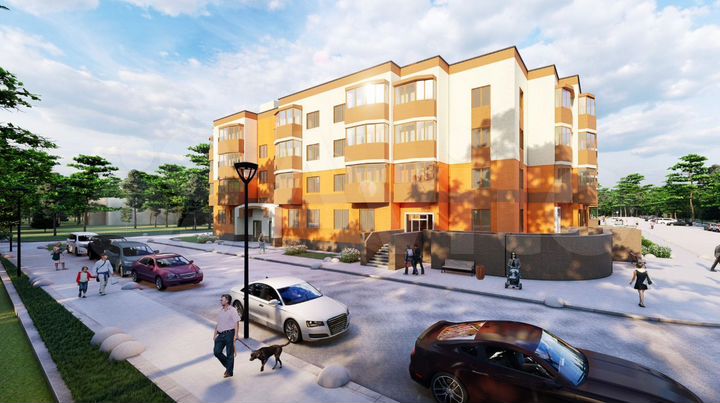 2-к. квартира, 64 м², 1/5 эт.