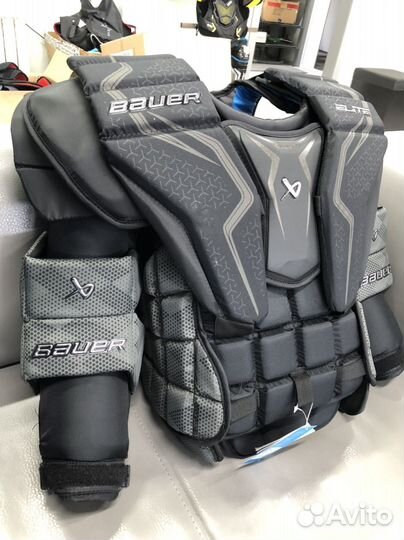 Нагрудник вратаря хоккейный bauer elite int(M)