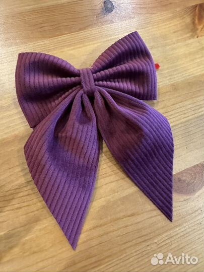 Бант вельветовый