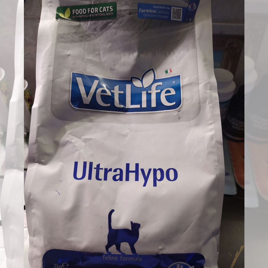 Корм для кошек Farina Vet Laif Cat Ultrahypo