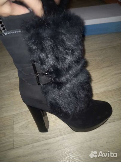 Ботильоны зимние