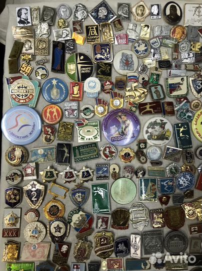 Значки более 500 шт