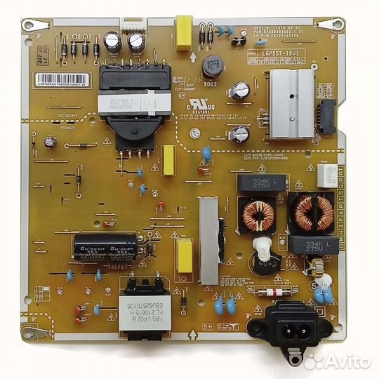 Блок питания EAX68284302 (1.0) телевизора LG 55UP7