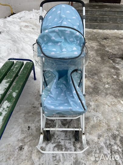 Коляска санки