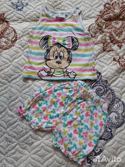 Пакет вещей на девочку 86 92 98 104