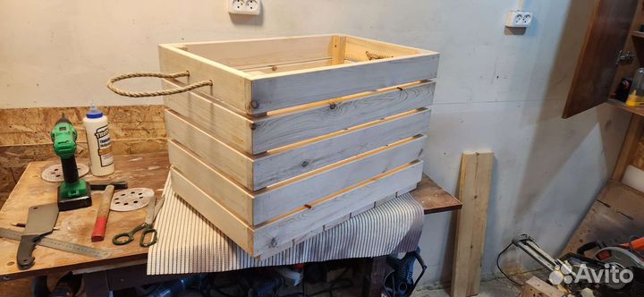 Ящик деревянный для хранения