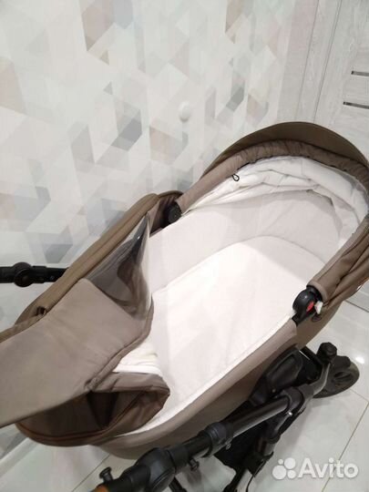 Коляска Tutis viva life 3в1 экокожа