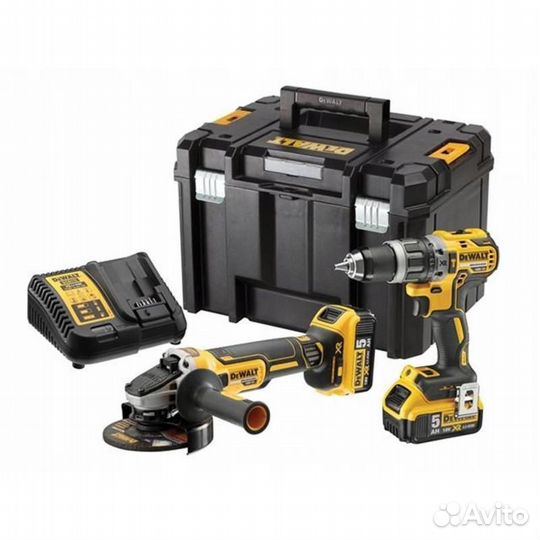 Комплект аккумуляторного инструмента DeWalt DCK208